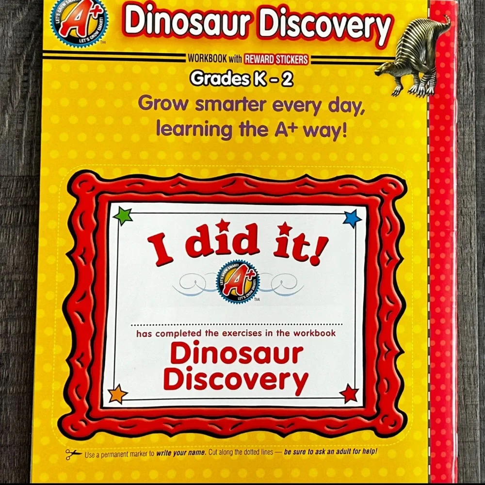 💞 New Dinosaur Discovery Educational Workbook